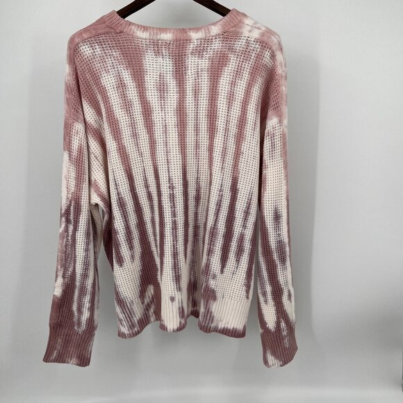 Pistola Olga Thermal Pullover Size XL Waffle Knit Long Sleeve Cotton Crewneck - Picture 2 of 11